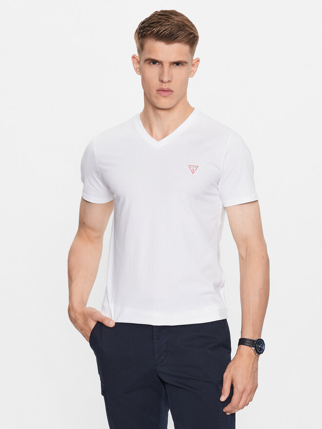 Guess Guess Camiseta M2YI32 J1314 Blanco Slim Fit