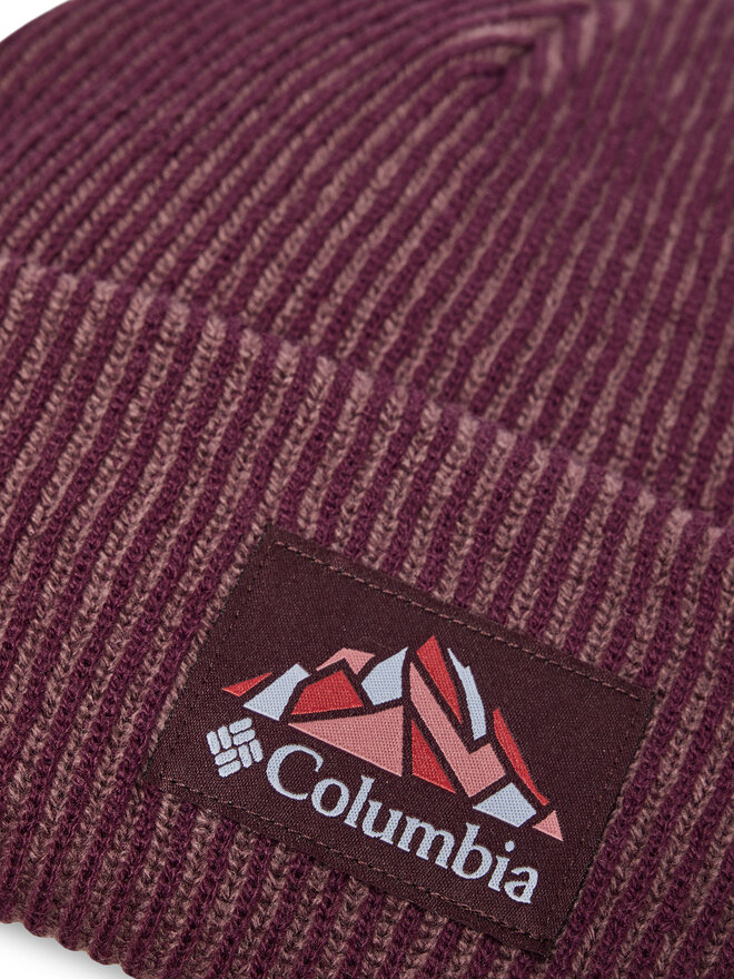 Columbia Шапкa Columbia Provisions Cuffed Beanie 2092601 Бордовий