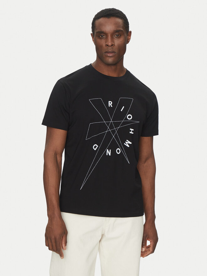 Richmond X Richmond X Camiseta UMP25020TS Negro Regular Fit
