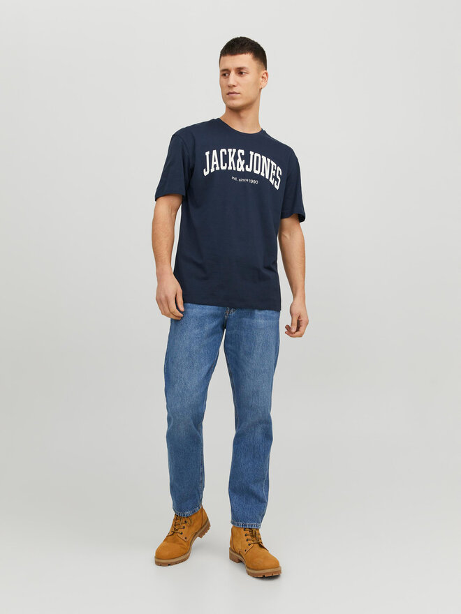 Jack&Jones Jack&Jones Póló Josh 12236514 Sötétkék Relaxed Fit