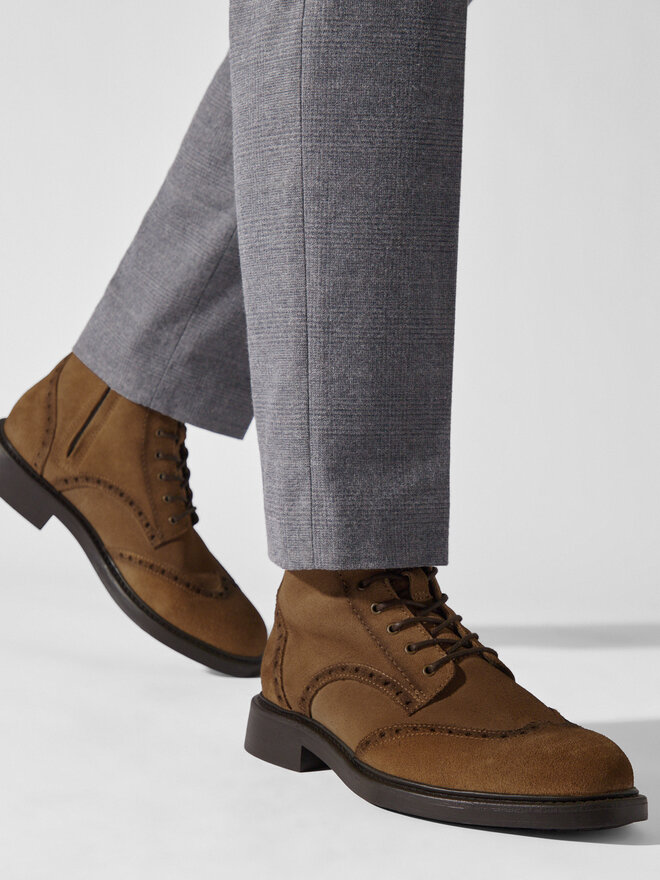 Gant Μπότες Gant Millbro Mid Boot 27643417 Χακί