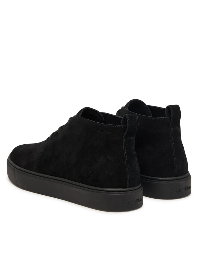 Calvin Klein Schnürschuhe Calvin Klein Hybrid Clean Mid Lace Up Su HM0HM02254 Schwarz