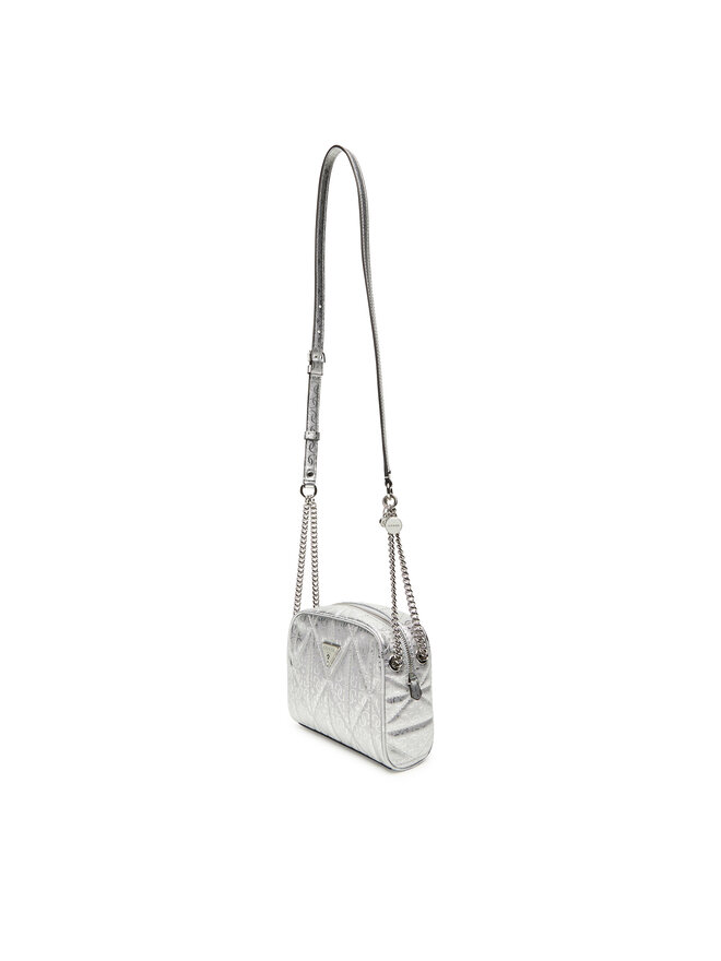 Guess Ročna torba Guess Aldina HWGY96 63140 Srebrna