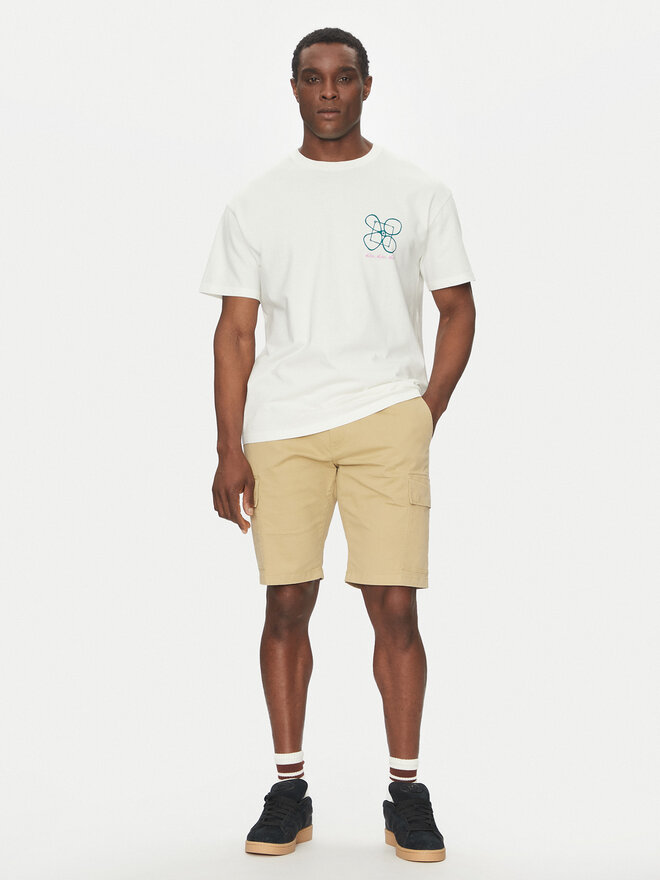 Quiksilver Quiksilver Marškinėliai EQYZT08032 Écru Oversize