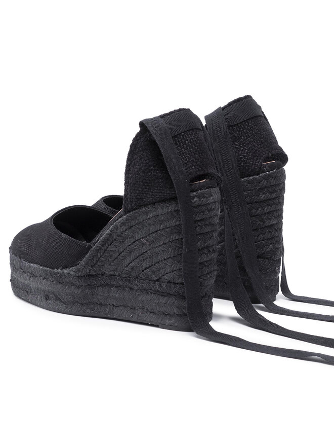 Castañer Espadrilky Castañer Carina C/8ED/001 020966-100 Černá