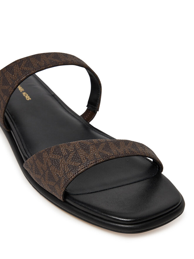 MICHAEL Michael Kors Παντόφλες MICHAEL Michael Kors Jaida 40S5JDFS1B Καφέ