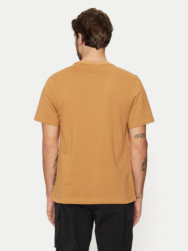 Hunter Hunter Majica Alvin HARM0039242 Rjava Regular Fit