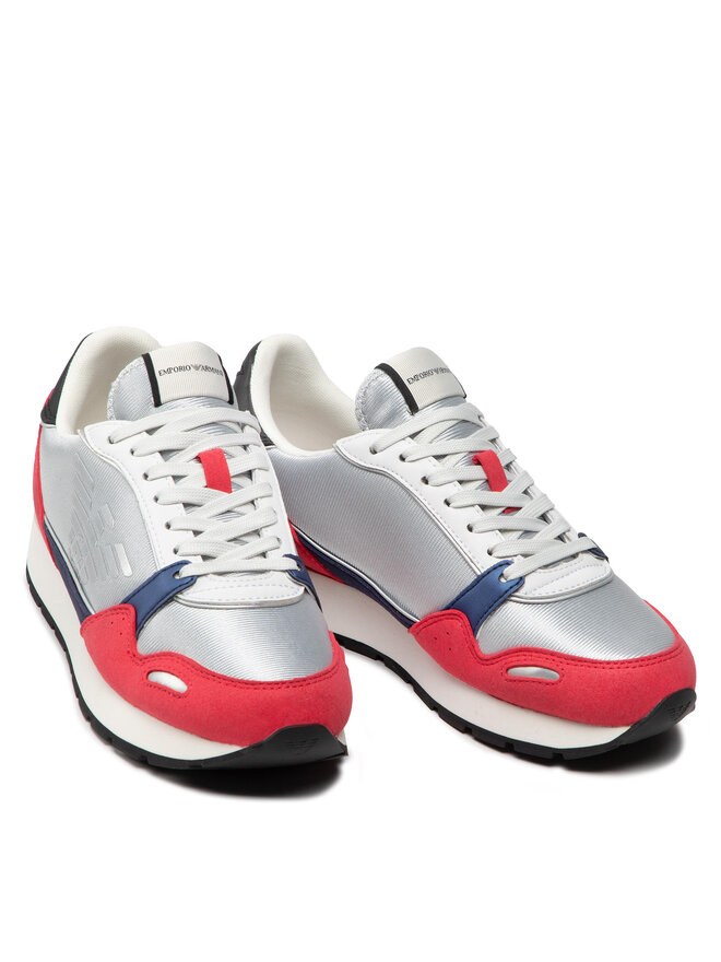 Emporio Armani Sneakers Emporio Armani X3X058 XN206 Q862 Argento