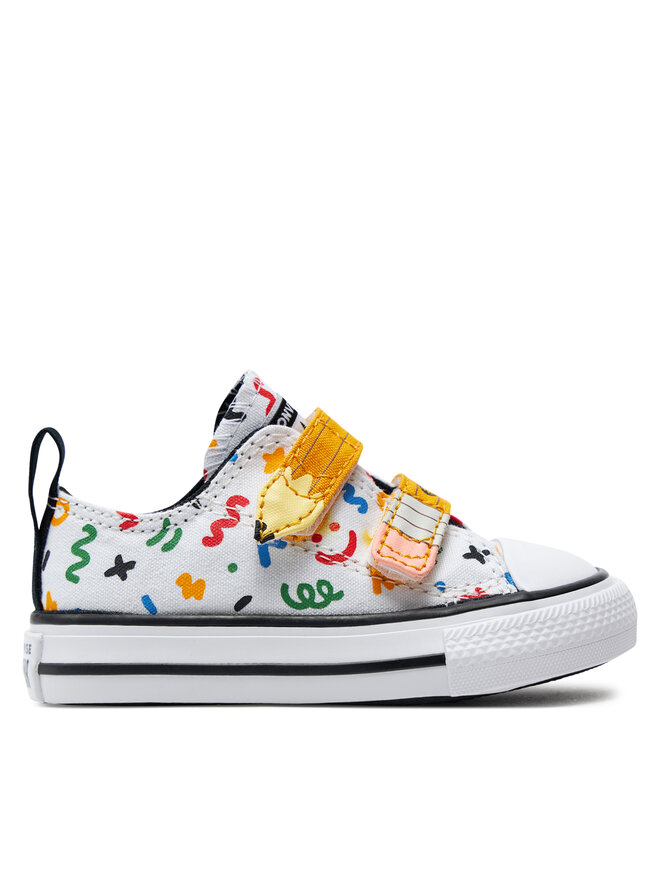 Converse Plátěnky Converse Chuck Taylor All Star Easy-On Doodles A07219C Bílá