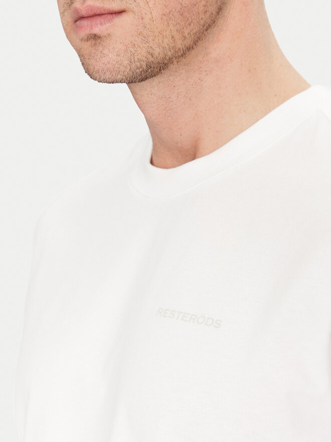 Resteröds Resteröds T-Shirt Tas 20251 2030 Weiß Regular Fit