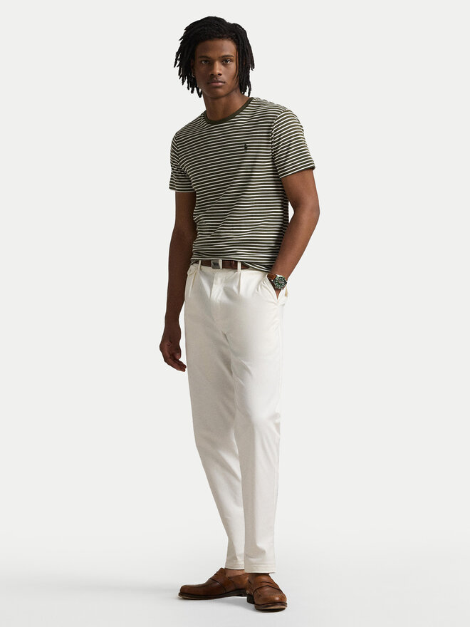 Polo Ralph Lauren Polo Ralph Lauren T-Shirt 710961128001 Καφέ Custom Fit