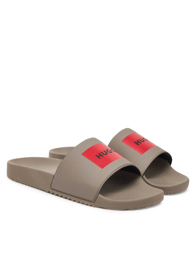 HUGO Pantoletten HUGO Timein Slid 50548061 Braun