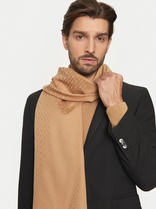 BOSS Зимен шал Boss Ledonio 50517765 Бежов