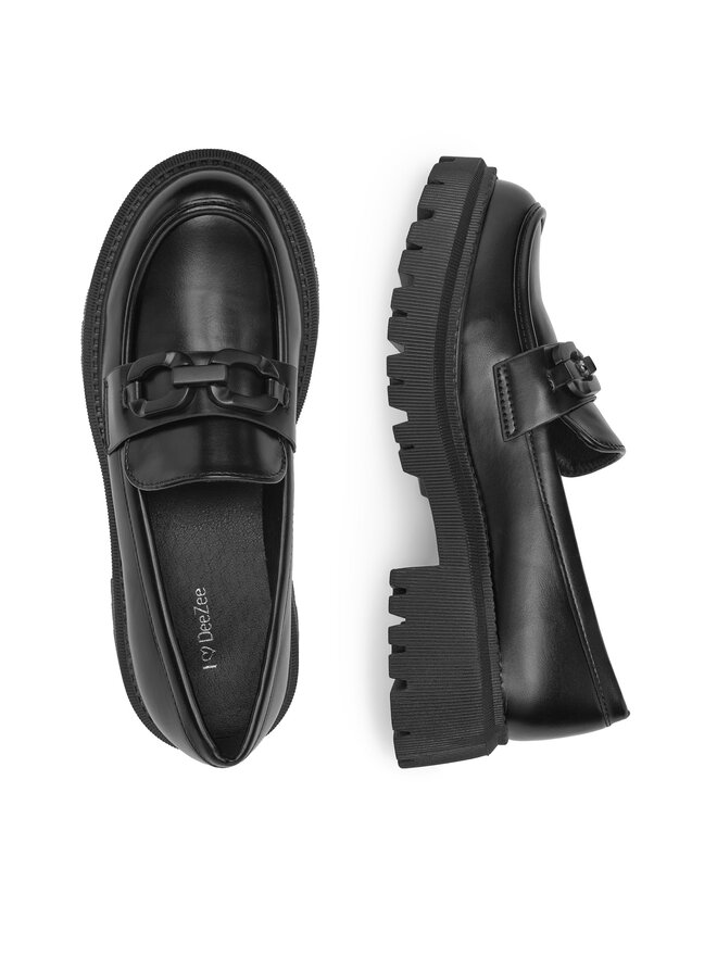 DeeZee Chunky loafers DeeZee BBT-22663-10 Nero