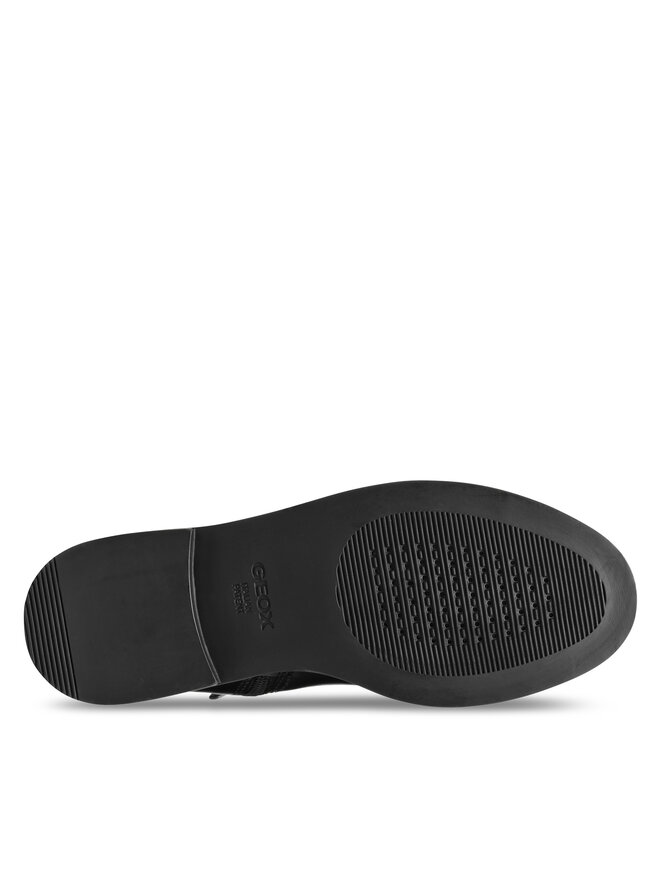 Geox Kozačky ve vojenském stylu Geox D Serilda D46WYA 00043 C9999 Černá