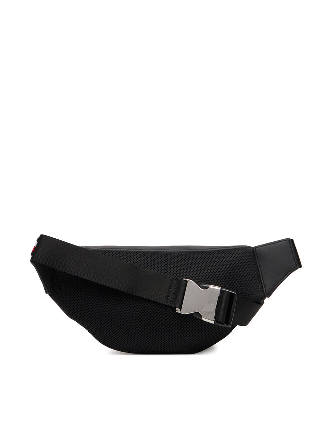 Tommy Hilfiger Borsetă Tommy Hilfiger Th Woven Bum Bag AM0AM13634 Negru