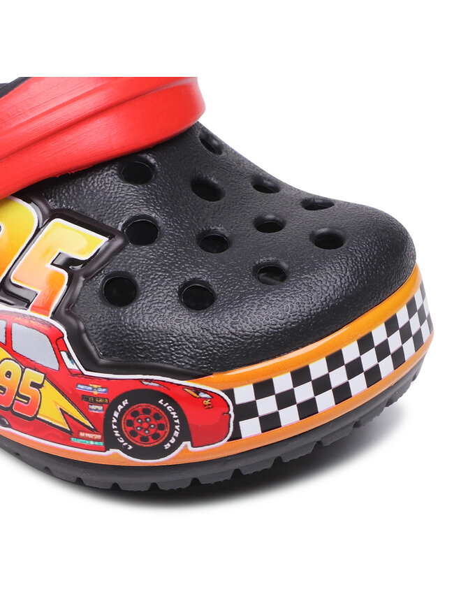 Crocs Šlepetės Crocs Fl Dosney & Pixar Cars Band Clog Kids 206472 Juoda