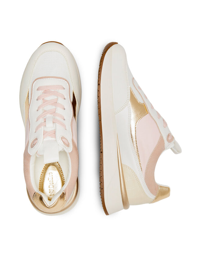 DeeZee Sneakersy DeeZee WS6301-01 Écru