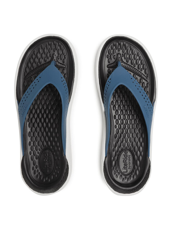 Zehentrenner Crocs Literide Flip 205182 Dunkelblau | eschuhe.de