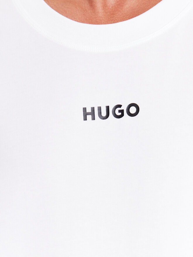 HUGO Hugo Футболка 50493057 Білий Relaxed Fit