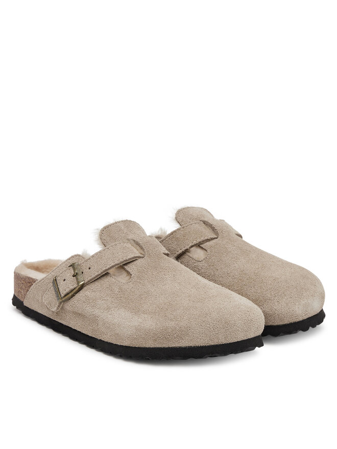 Birkenstock Шльопанці Birkenstock Boston Shearling 1028299 Бежевий