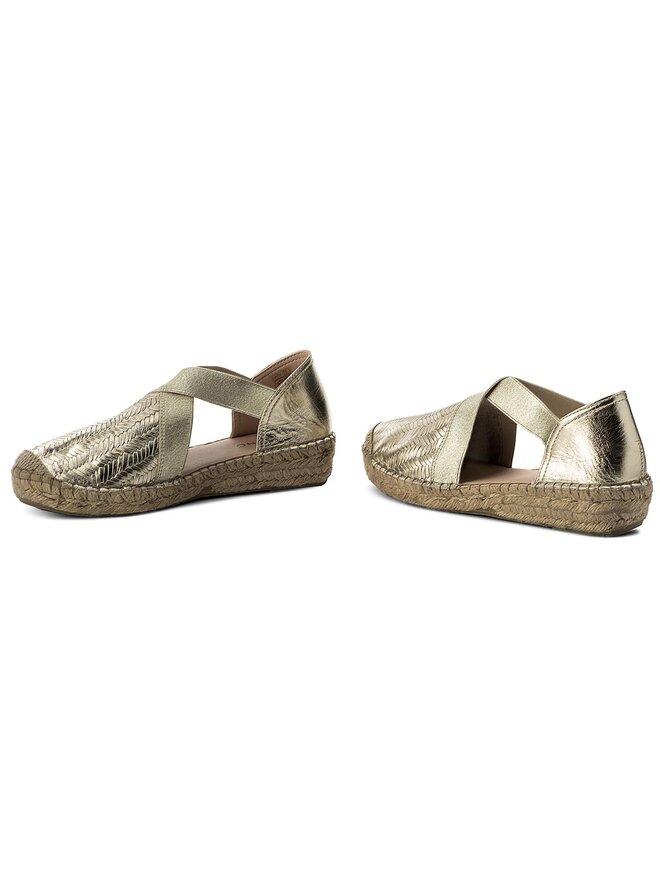 Eva Minge Espadrilky Eva Minge Cambre 3M 18MJ1372398ES Zlatá