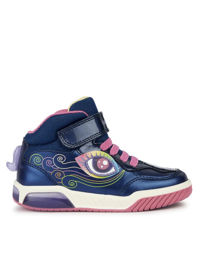 Geox Sneakers Geox J Inek Girl J36ASB 0NFEW C4243 D Bleumarin