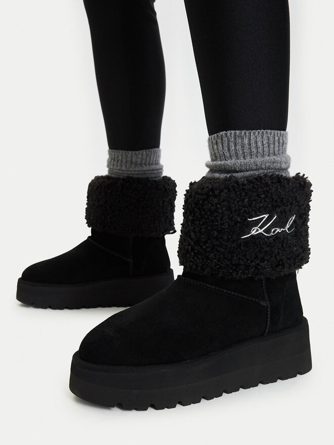 KARL LAGERFELD Schneeschuhe KARL LAGERFELD KL48653 Schwarz