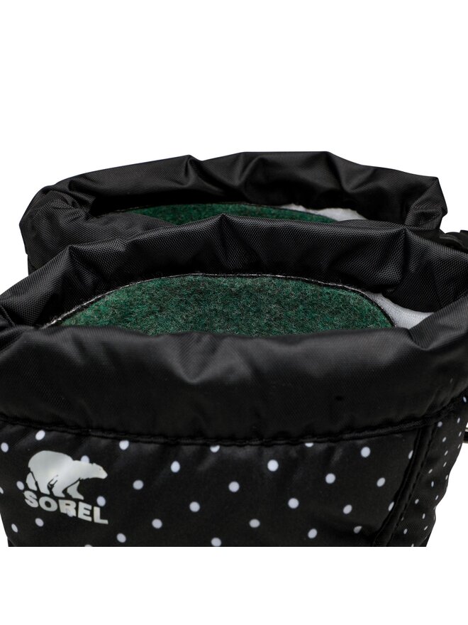 Sorel Hótaposó Sorel Youth Flurry Print NY3503-010 Fekete