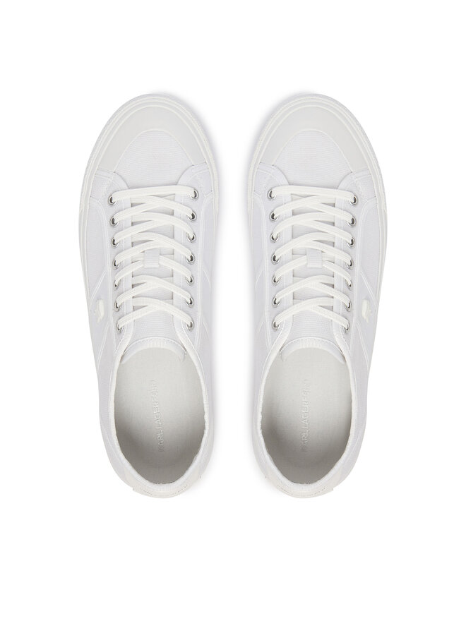 KARL LAGERFELD Sneakers aus Stoff KARL LAGERFELD Rae KL50326 Weiß