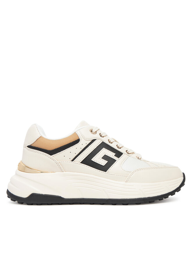 Guess Sneakersy Guess FLTFON FAB12 Écru