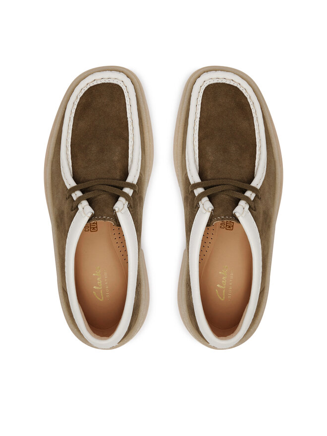 Clarks Туфлі Clarks Torview W 26186676 Зелений