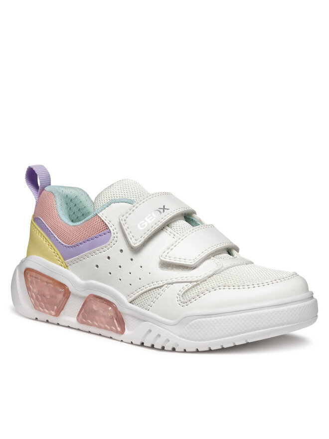 Geox Sportcipők Geox J Illuminus J55HPA 014BU C0653 D Fehér