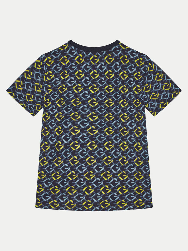Guess Guess T-Shirt L5RI18 K8HM4 Dunkelblau Regular Fit