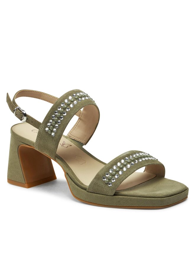 Caprice Sandały Caprice 9-28315-42 Khaki