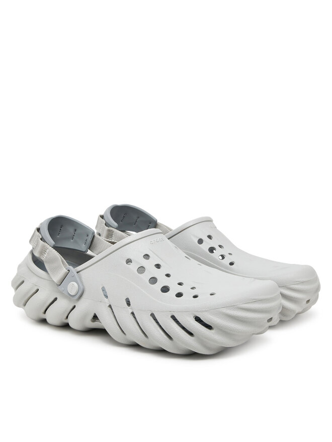 Crocs Klapki Crocs Echo Clog 207937 Szary