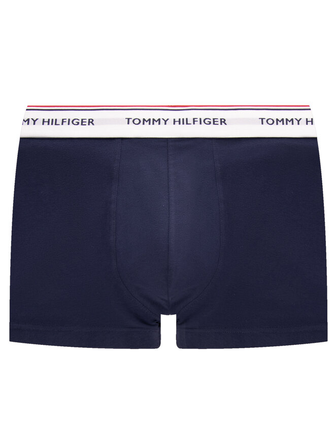 Tommy Hilfiger Tommy Hilfiger Σετ μποξεράκια 3 τμχ 3P Trunk 1U87903842 Σκούρο μπλε