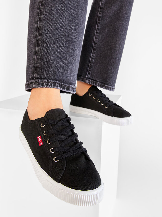 Levi's® Πάνινα παπούτσια Levi's® 225849-1733-59 Μαύρο