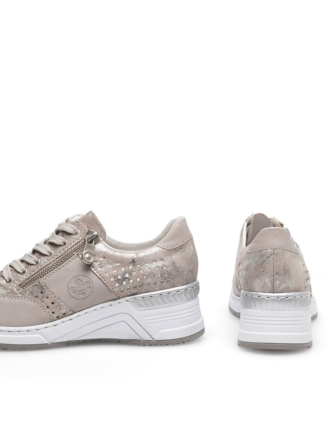 Rieker Zapatillas Rieker N4327-80 Plata