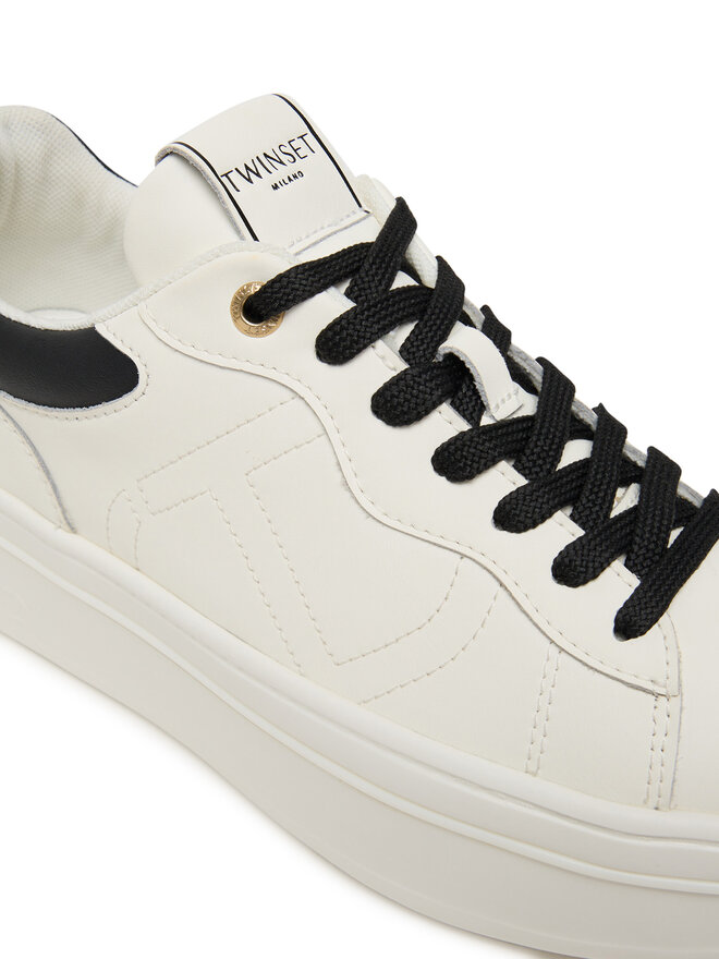 TWINSET Снікерcи TWINSET 252TCP024 Білий