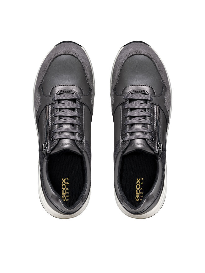 Geox Sneakersy Geox D Bulmya D36NQB 054AJ C9F1G Šedá