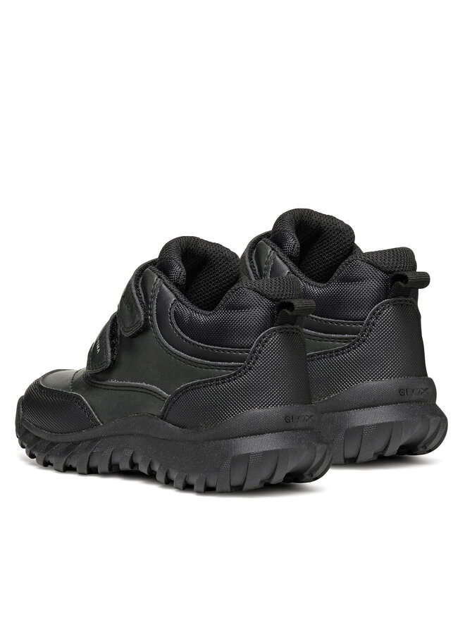 Geox Botines planos Geox J Simbyos Boy B Abx J46L0B 0MEFU C9999 M Negro