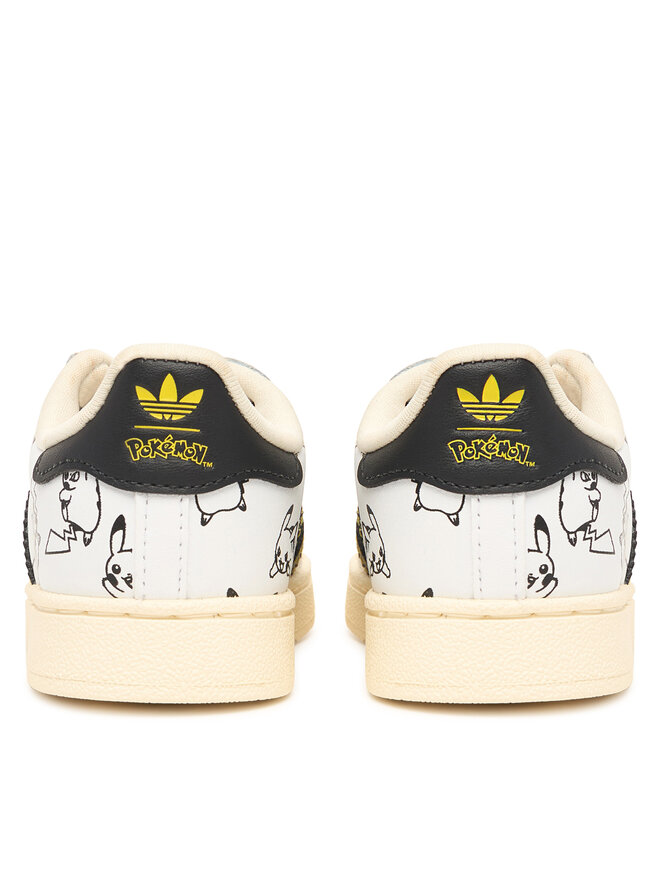 adidas Sneakers adidas Pokemon Superstar II Elastic Lace KJ5614 Weiß