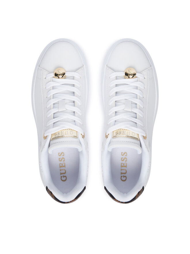 Guess Снікерcи Guess FLTFRE LEA12 Білий