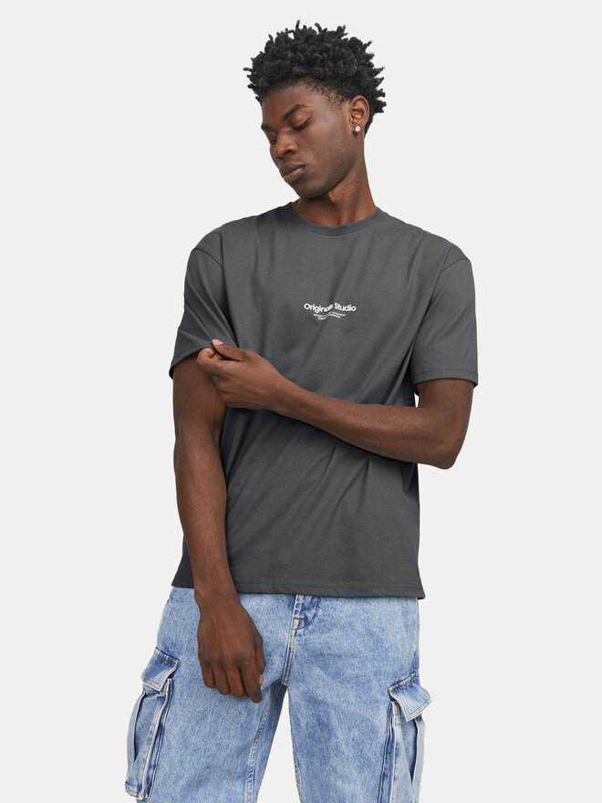 Jack&Jones Jack&Jones T-Shirt Vesterbro 12240121 Grau Relaxed Fit