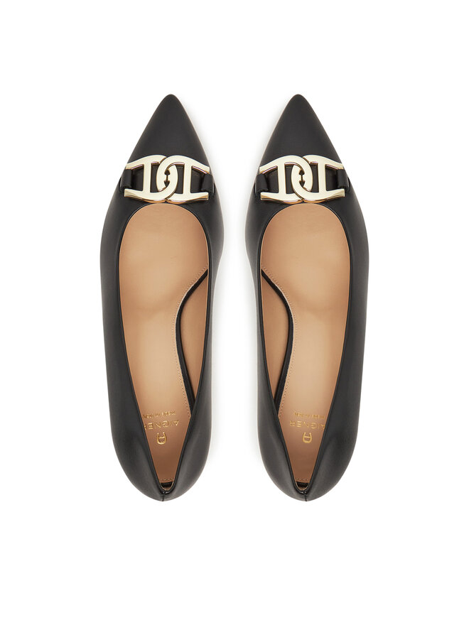 Aigner Pantofi cu toc subțire Aigner Madonna 8A 1251260 Negru