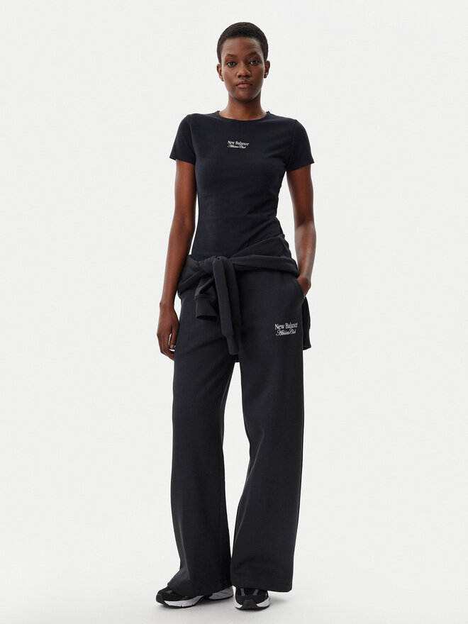 New Balance New Balance T-Shirt WT51958 Schwarz Slim Fit