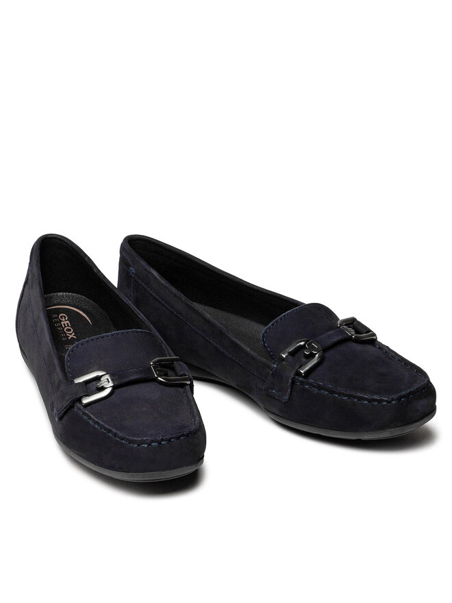 Geox Mokasíny Geox D Annytah Moc A D84BMA 00032 C4007 Tmavomodrá