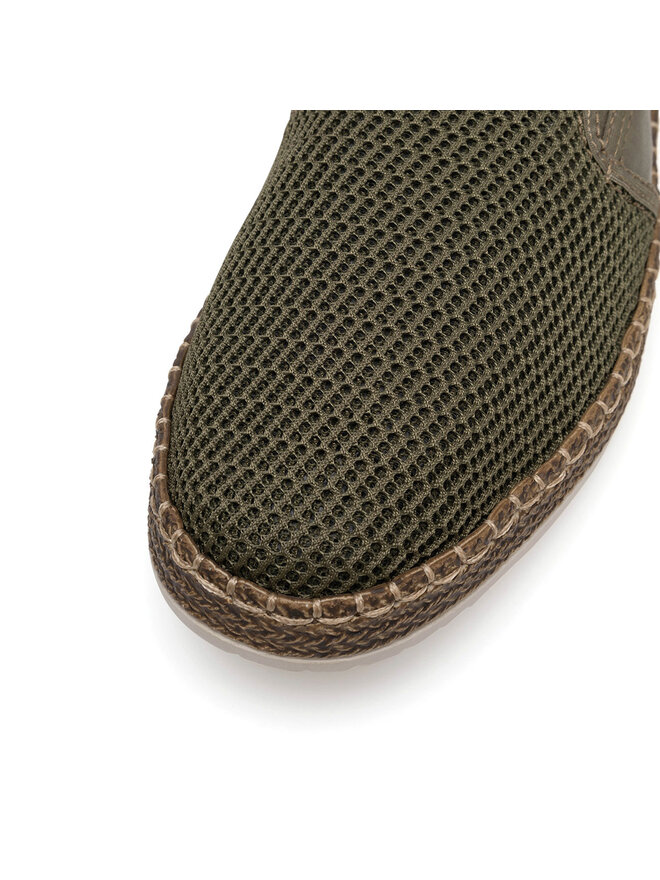 Rieker Tenis superge Rieker B5265-54 Zelena