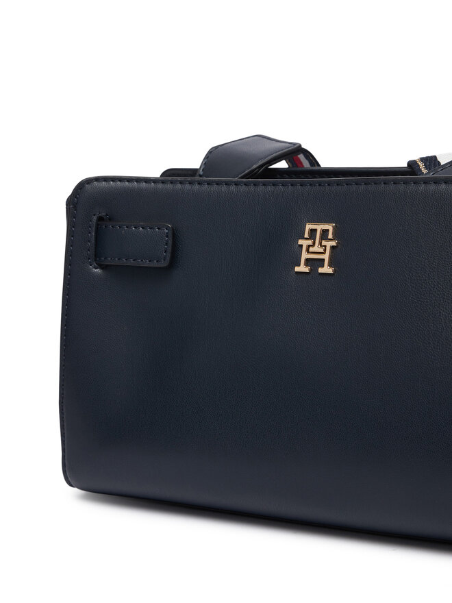 Tommy Hilfiger Handtasche Tommy Hilfiger Th Joy Crossover Corp AW0AW19316 Dunkelblau